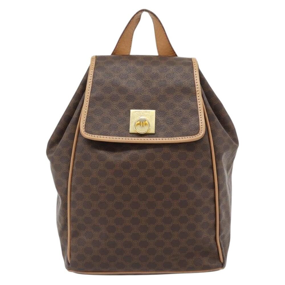 Celine Macadam Backpack Brown
